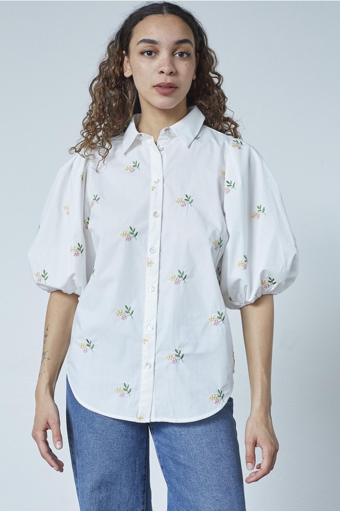 ELLA SH69 19067 White/Flower
